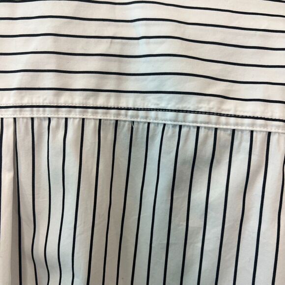 Carhartt WIP - LS Linus Stripe Shirt (103302.22A.XX.03) - White, Black - Picture 8 of 8